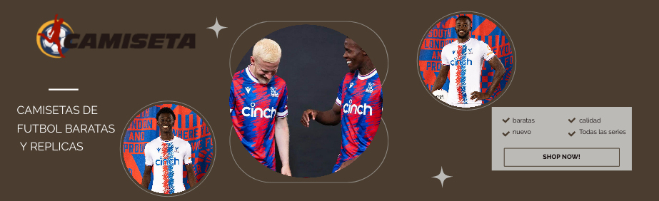 camiseta Crystal Palace 2022 2023